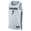 Camiseta Hombre Memphis Grizzlies Santi Aldama 2025-26 Nike City Edition Gris Swingman